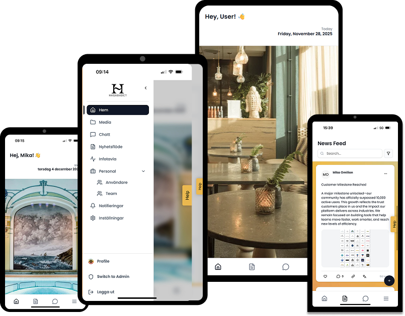 Låt plattformen spegla varumärket